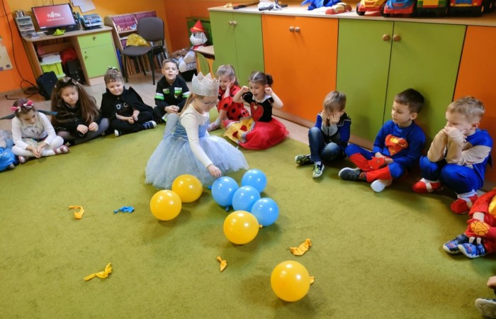Bal Karnawałowy - grupa Tygrysy