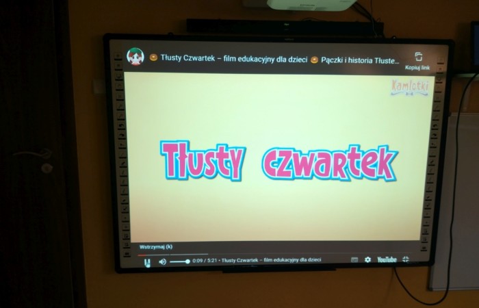 Tłusty czwartek - grupa Smerfy