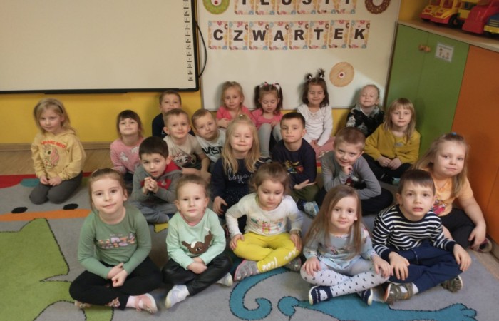 Tłusty czwartek - grupa Smerfy