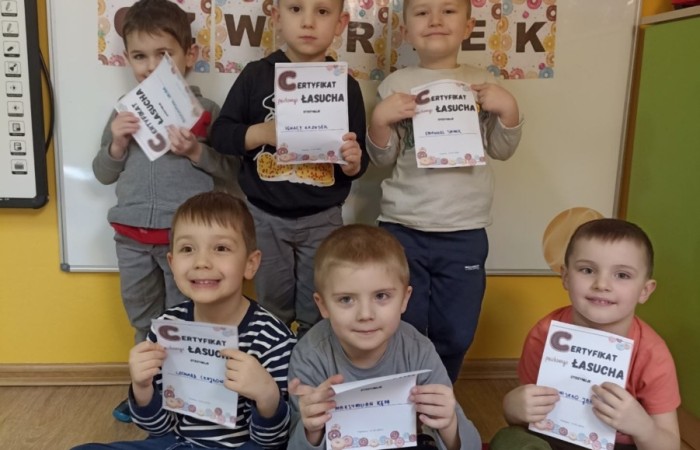Tłusty czwartek - grupa Smerfy
