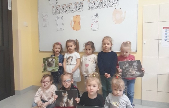 Dzień Kota - grupa Słoneczka