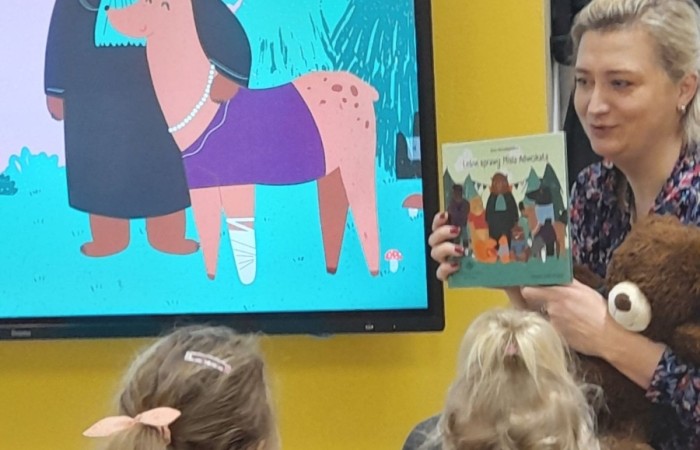 Zajęcia edukacyjne w ramach akcji Bajeczni Adwokaci