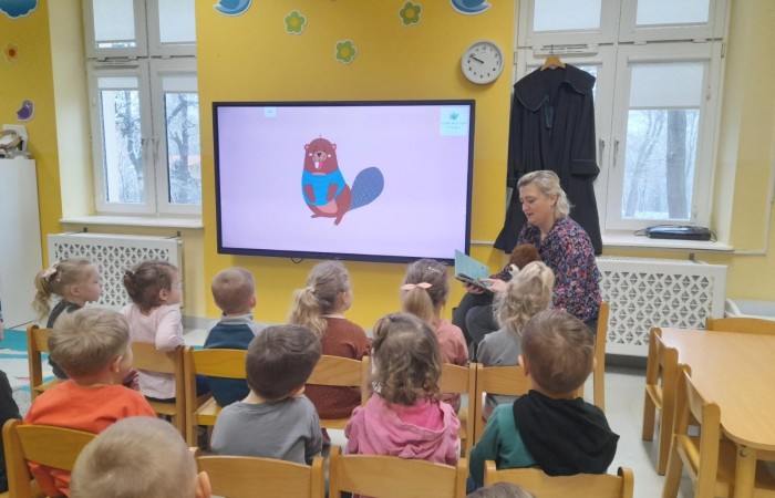 Zajęcia edukacyjne w ramach akcji Bajeczni Adwokaci