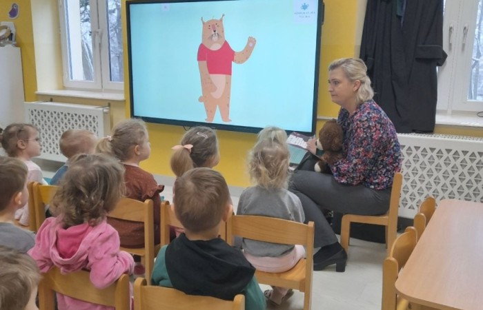 Zajęcia edukacyjne w ramach akcji Bajeczni Adwokaci