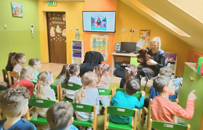 Zajęcia edukacyjne w ramach akcji Bajeczni Adwokaci