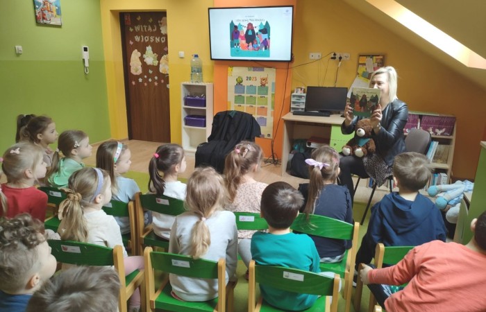 Zajęcia edukacyjne w ramach akcji Bajeczni Adwokaci