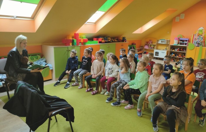 Zajęcia edukacyjne w ramach akcji Bajeczni Adwokaci