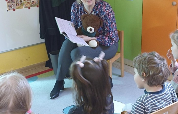 Zajęcia edukacyjne w ramach akcji Bajeczni Adwokaci