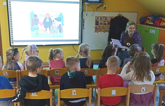 Zajęcia edukacyjne w ramach akcji Bajeczni Adwokaci