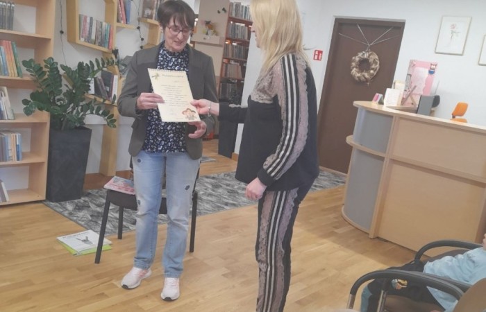 Przedszkolaki z wizytą w bibliotece