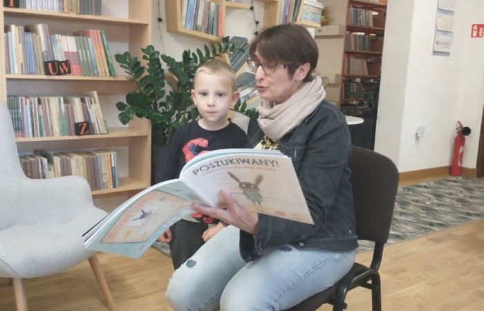 Przedszkolaki z wizytą w bibliotece
