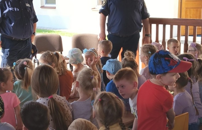 Wizyta funkcjonariuszy Straży Gminnej