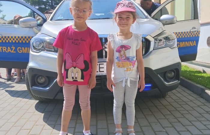 Wizyta funkcjonariuszy Straży Gminnej