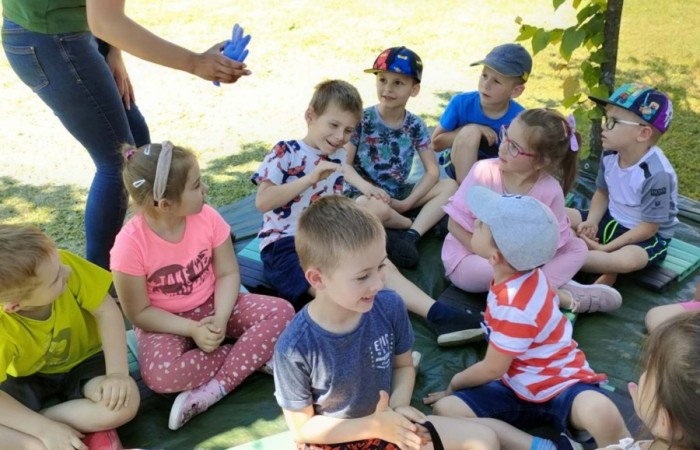Zajęcia naukowo-przyrodnicze - grupa Tygrysy