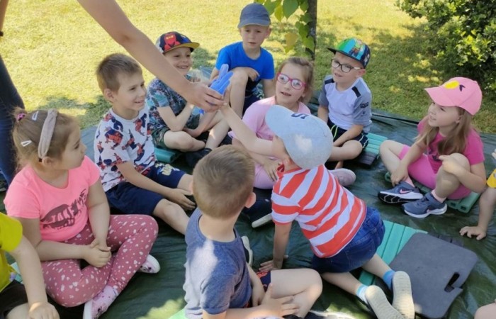 Zajęcia naukowo-przyrodnicze - grupa Tygrysy