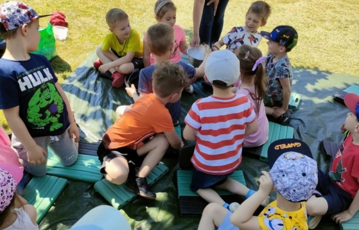 Zajęcia naukowo-przyrodnicze - grupa Tygrysy