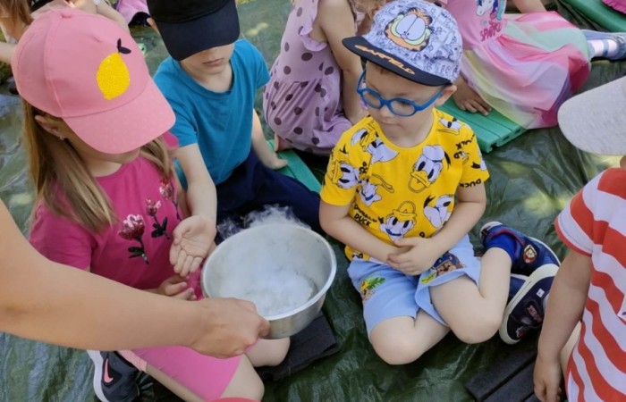 Zajęcia naukowo-przyrodnicze - grupa Tygrysy