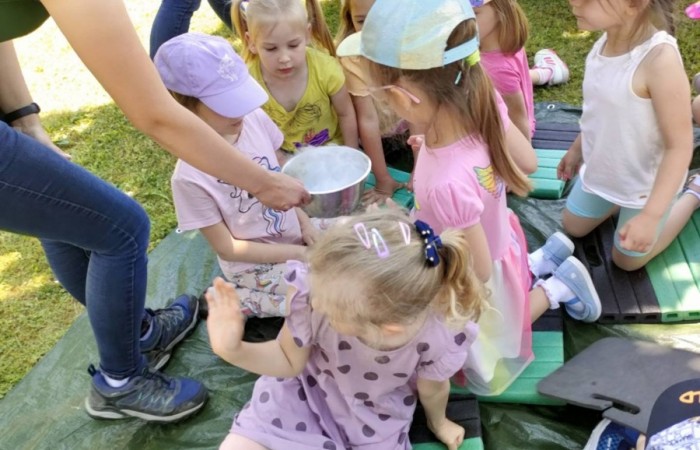 Zajęcia naukowo-przyrodnicze - grupa Tygrysy