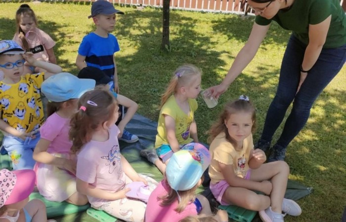 Zajęcia naukowo-przyrodnicze - grupa Tygrysy