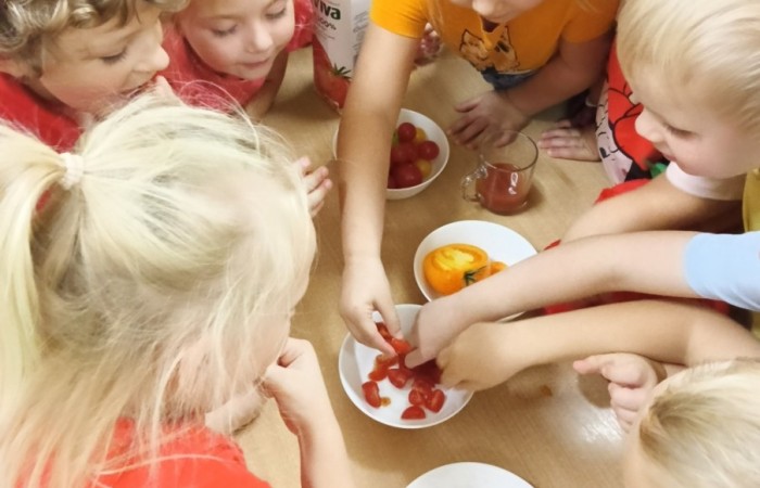 WITAMINKI – realizacja projektu promującego zdrowe nawyki żywieniowe w grupie Tygrysy