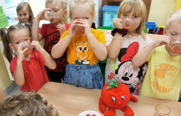 WITAMINKI – realizacja projektu promującego zdrowe nawyki żywieniowe w grupie Tygrysy