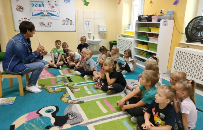 Ogólnopolski Dzień Głośnego Czytania w Przedszkolu - Tygrysy