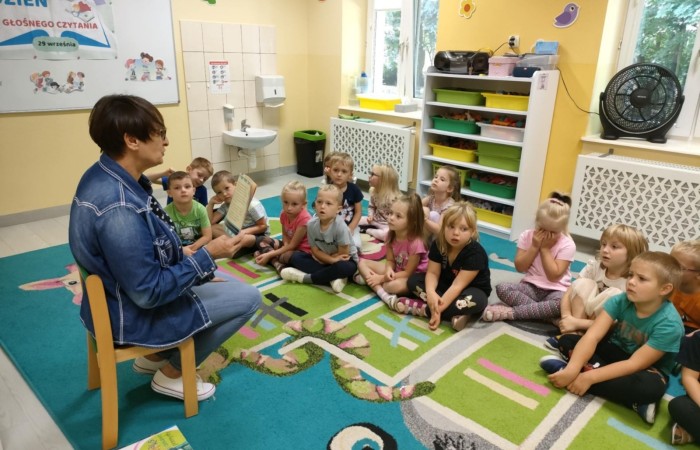 Ogólnopolski Dzień Głośnego Czytania w Przedszkolu - Tygrysy