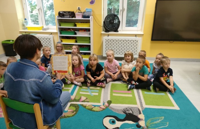 Ogólnopolski Dzień Głośnego Czytania w Przedszkolu - Tygrysy