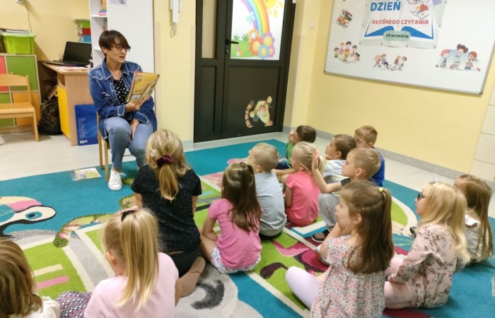 Ogólnopolski Dzień Głośnego Czytania w Przedszkolu - Tygrysy
