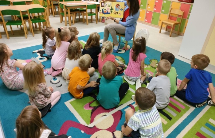 Ogólnopolski Dzień Głośnego Czytania w Przedszkolu - Tygrysy