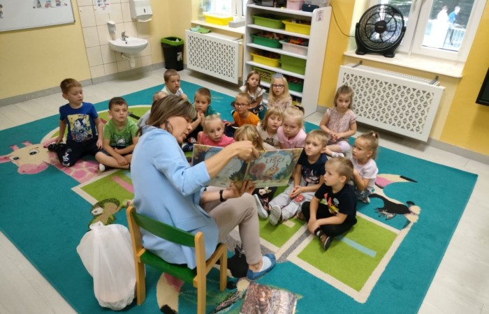Ogólnopolski Dzień Głośnego Czytania w Przedszkolu - Tygrysy