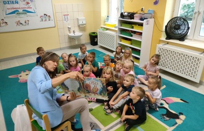 Ogólnopolski Dzień Głośnego Czytania w Przedszkolu - Tygrysy