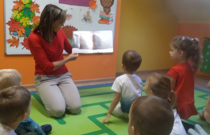 Ogólnopolski Dzień Głośnego Czytania w Przedszkolu - Słoneczka