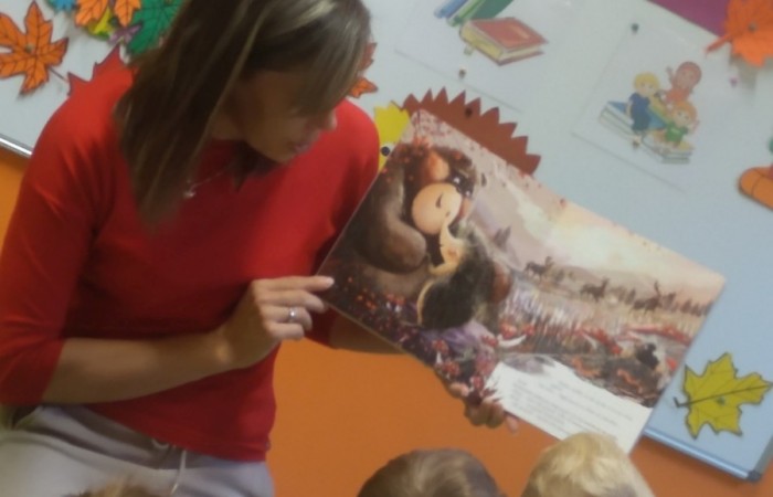 Ogólnopolski Dzień Głośnego Czytania w Przedszkolu - Słoneczka