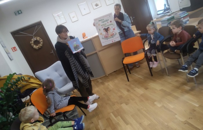 Wyjście do Gminnej Biblioteki Publicznej w Świlczy z siedzibą w Trzcianie