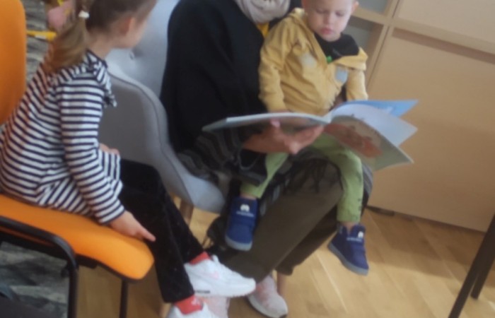 Wyjście do Gminnej Biblioteki Publicznej w Świlczy z siedzibą w Trzcianie