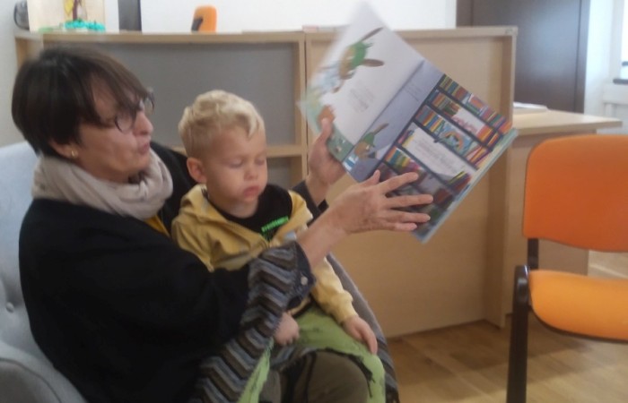 Wyjście do Gminnej Biblioteki Publicznej w Świlczy z siedzibą w Trzcianie