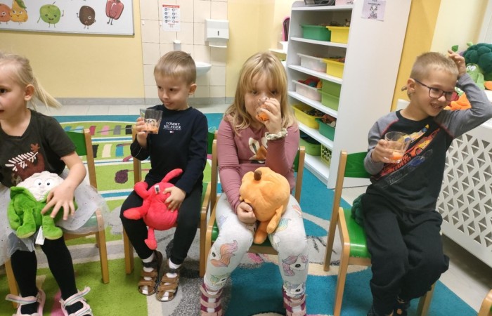 Światowy Dzień Warzyw w Owoców - Tygrysy