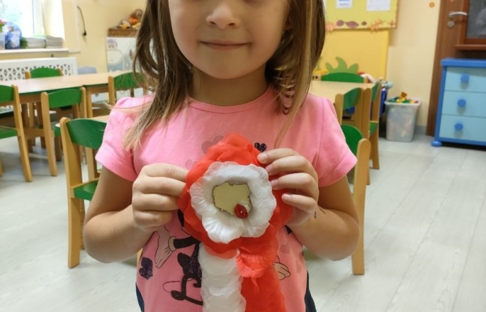Laureat Ogólnopolskiego Konkursu Plastycznego – Technicznego - „Kotylion Patriotyczny”