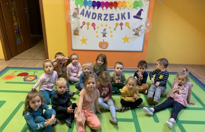 Andrzejki - grupa Słoneczka