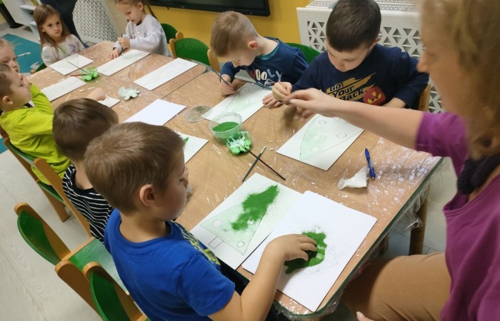 Zimowe warsztaty plastyczne
