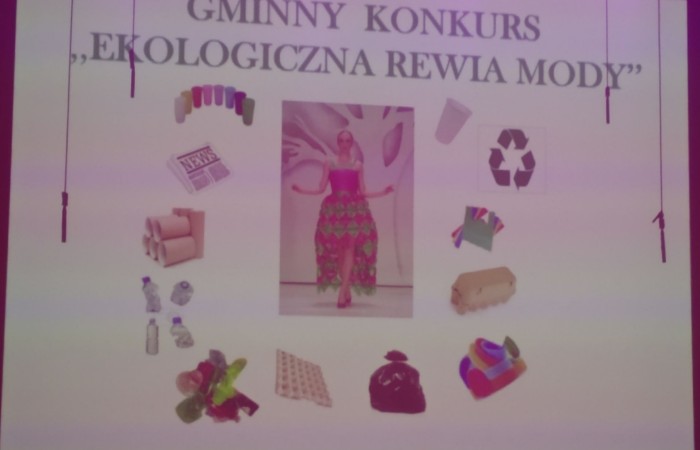 Udział w konkursie „Ekologiczna rewia mody”