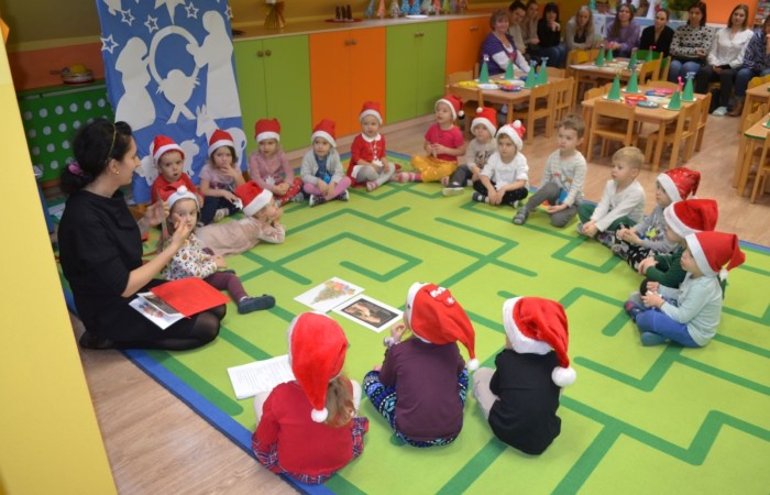 Świąteczne zajęcia otwarte w grupie „Słoneczka”
