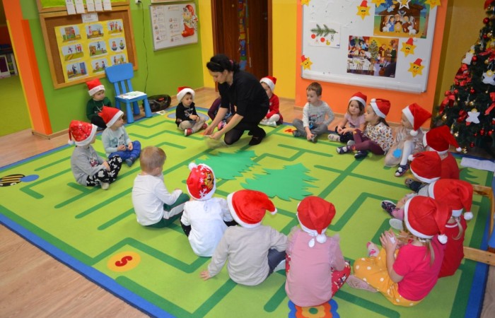 Świąteczne zajęcia otwarte w grupie „Słoneczka”