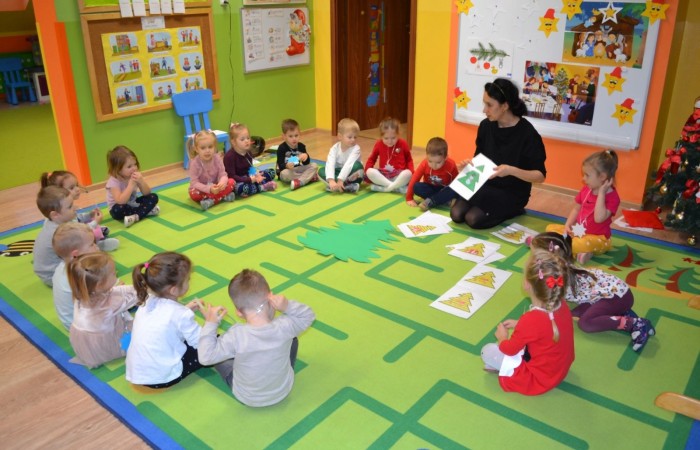 Świąteczne zajęcia otwarte w grupie „Słoneczka”