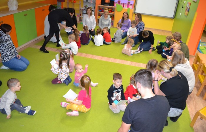 Świąteczne zajęcia otwarte w grupie „Słoneczka”