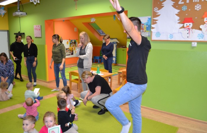 Świąteczne zajęcia otwarte w grupie „Słoneczka”