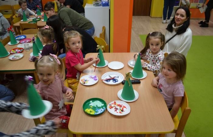 Świąteczne zajęcia otwarte w grupie „Słoneczka”
