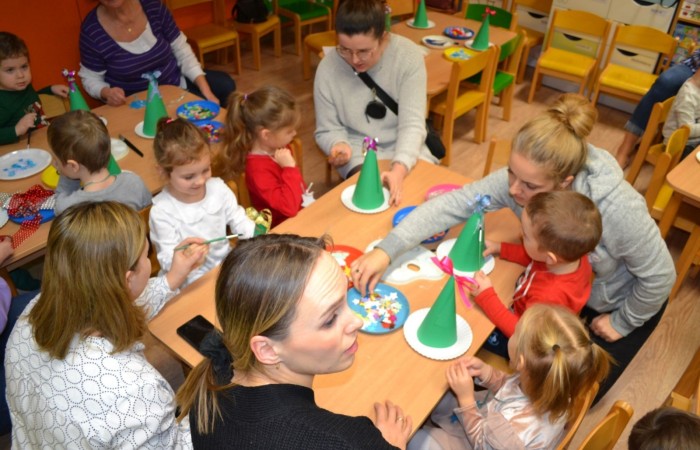 Świąteczne zajęcia otwarte w grupie „Słoneczka”