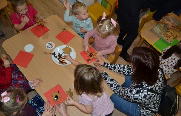 Świąteczne zajęcia otwarte w grupie „Słoneczka”